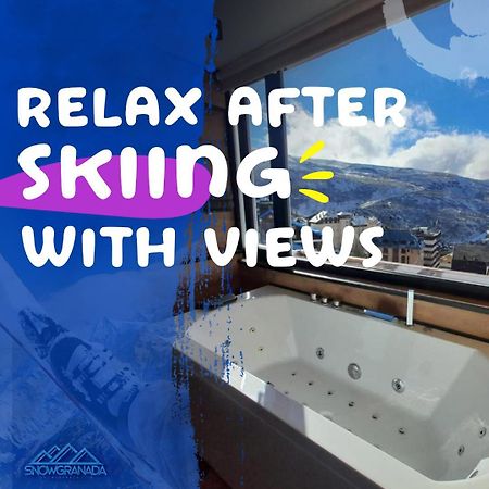 Ferienwohnung Snowgranada Love Snow Jacuzzi Sierra Nevada Exterior foto